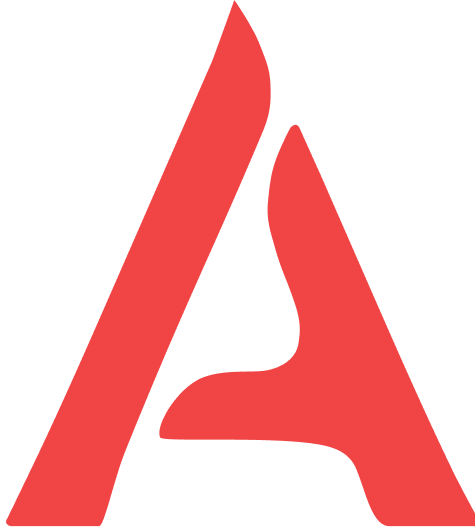 Artisan Studios logo, which is a red capital A. One half looks like a hand propping up the other half.